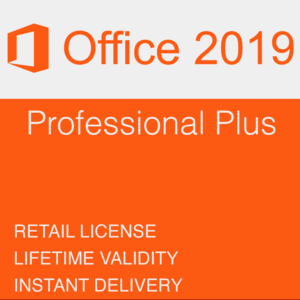 Office 2019 Professional Plus Lifetime License Key – Retail